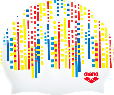 Шапочка для плавания Arena Matrix/White Print 2