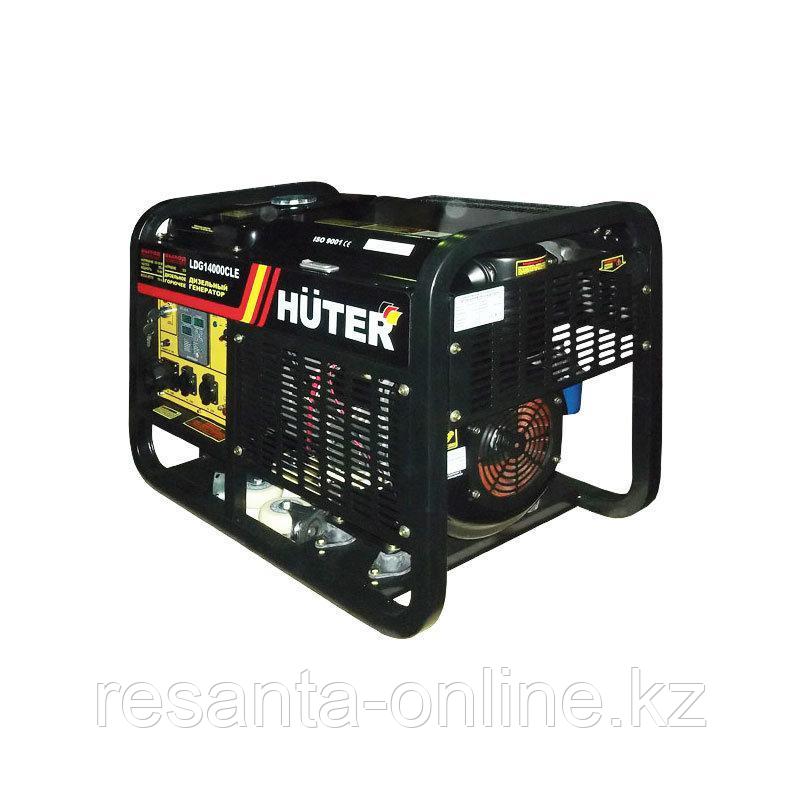 Дизельный электрогенератор Huter LDG14000CLE