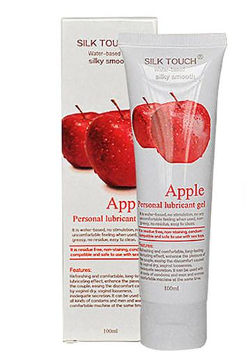 Смазка на водной основе Silk Touch с ароматом яблока 100 ml