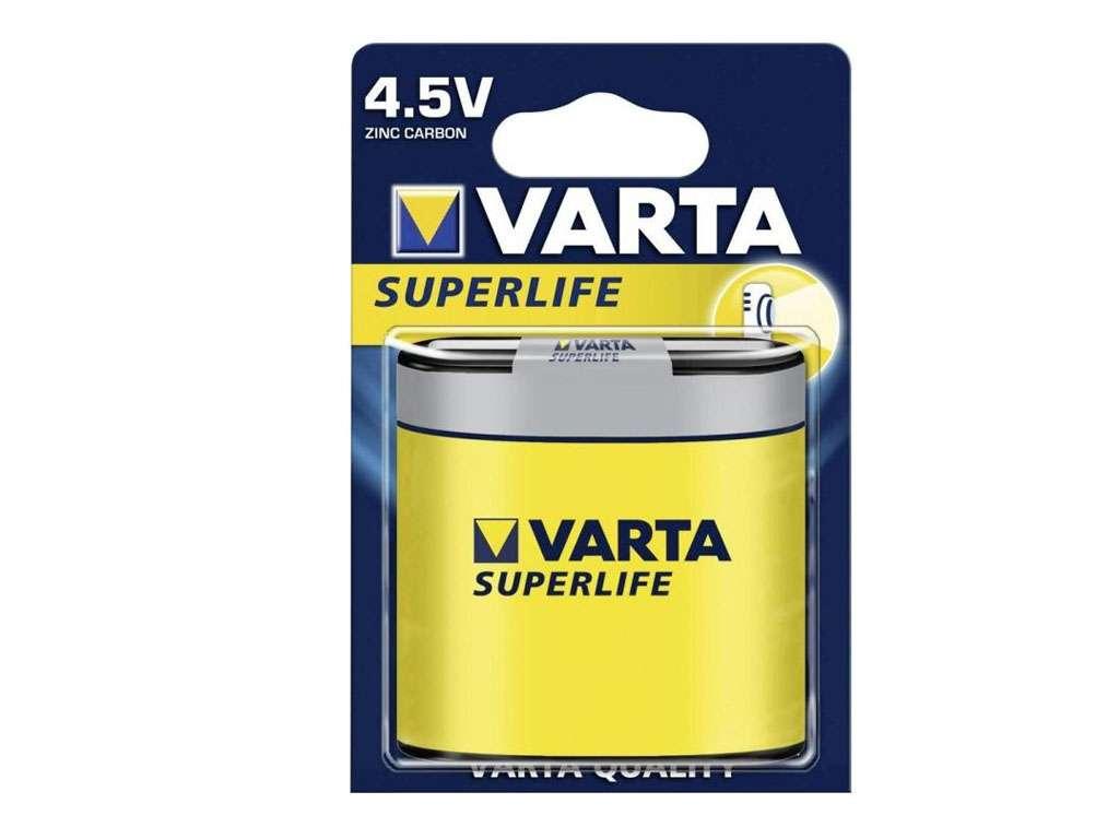 Батарейка VARTA "Superlife Normal" 4.5V квадратная (1 шт/упак)