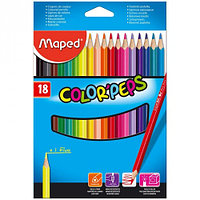 Набор цветных карандашей Maped 18 цветов