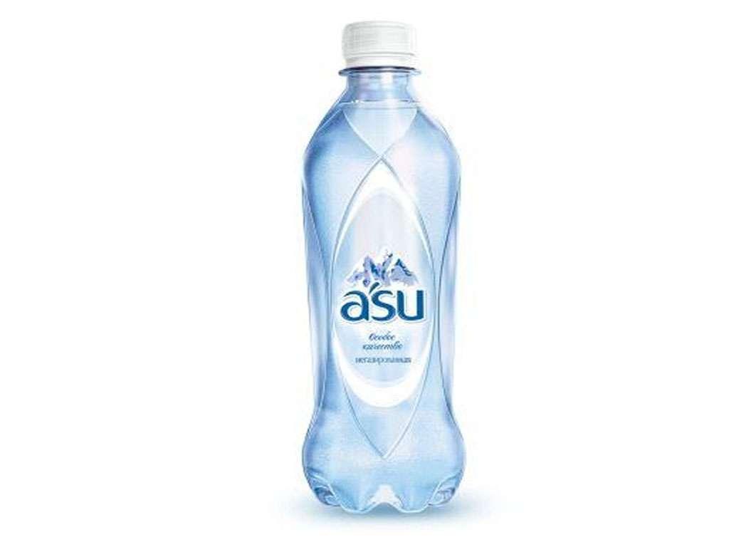 Вода негазированная "ASU", 1 литр