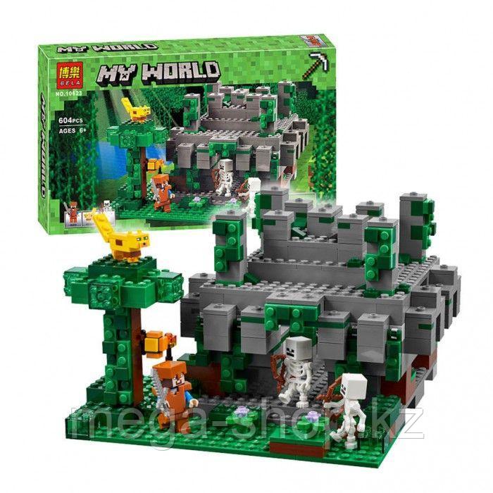 Конструктор Bela 10623 "Храм в джунглях" Minecraft (