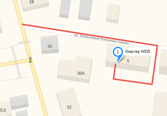 Схема проезда