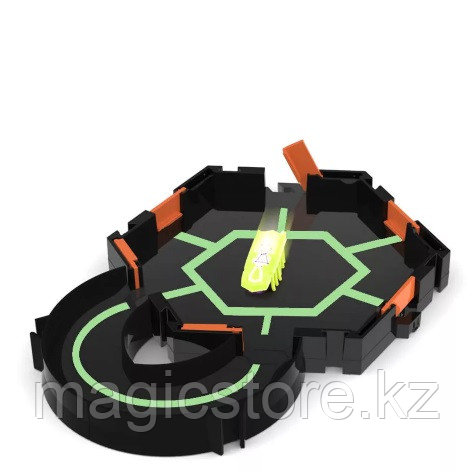 HexBug Nano Glow in the Dark Nano Starter Set Игровой набор Светящаяся Трасса + 1 Нано Жук