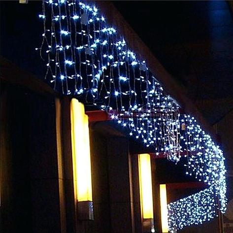 Гирлянда светодиодная Шторки 3*0,5 м. Новогодняя гирлянда Занавес 3*0,5 метра, фото 2