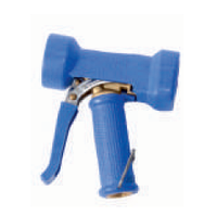 Латунный пистолет в резиновой защите