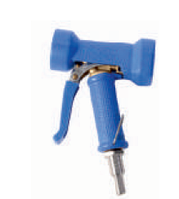 Латунный пистолет в резиновой защите с фитингом из нержавеющей стали ½'' и ¾''