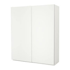 Гардероб ПАКС Хасвик белый 200x66x236 см ИКЕА, IKEA, фото 2