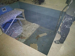 Реконструкция скиммерного бассейна (коммерческий). Размер = 3,9 х 2,6 х 1,7 м. Адрес: г. Алматы, гостиница "Renion Hotel", ул. Сейфуллина... 19