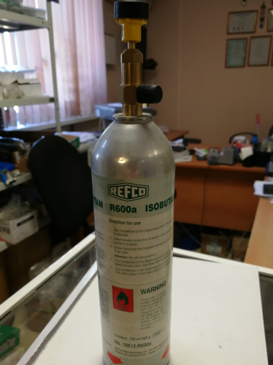 Фреон R600A REFCO