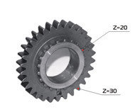 Шестерня МТЗ 80 ведомая понижающая редуктор Z=30 РУП МЗШ г.Минск