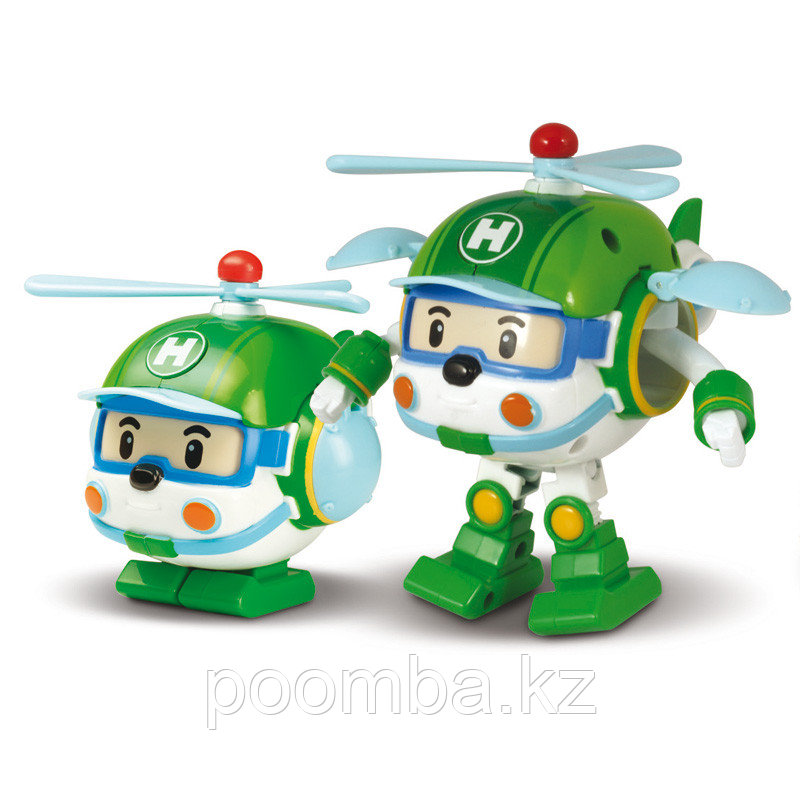 Вертолет-трансформер Хэли Silverlit Robocar Poli, 10 см (83169)
