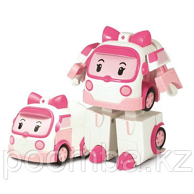 Машинка-трансформер Эмбер Silverlit Robocar Poli, 10 см (83172)