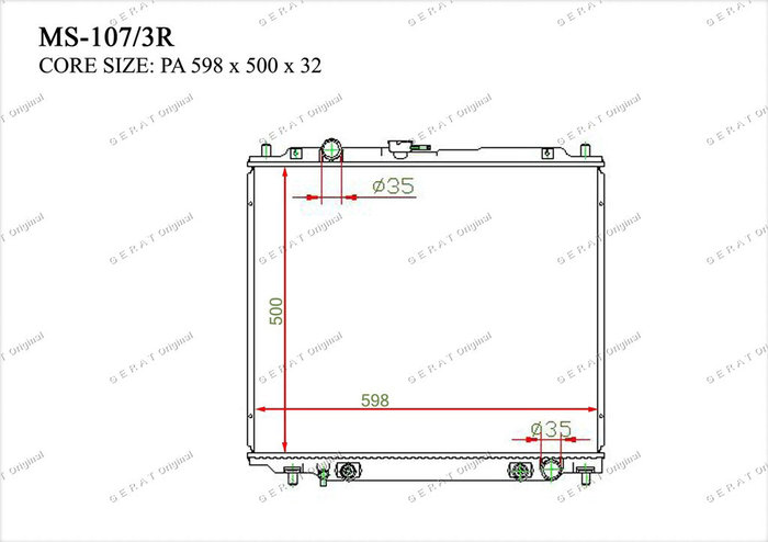 Radiator Osnovnoj Mb0955