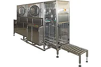 Триблок, автомат линия розлива воды в 19 л бутыли 100 бут/час