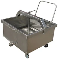 Пресс-тележка 200 л, масса прессуемого продукта 100 кг