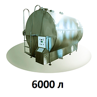 Охладитель молока закрытого типа 6000 л