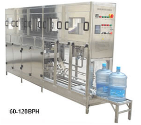 Оборудование мойки, розлива, укупорки 19 л, 120 бут/час