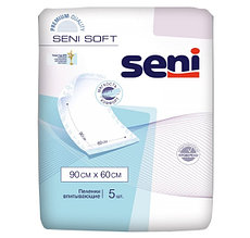 Пеленки впитывающие одноразовые  Seni Soft 60*90 5 шт