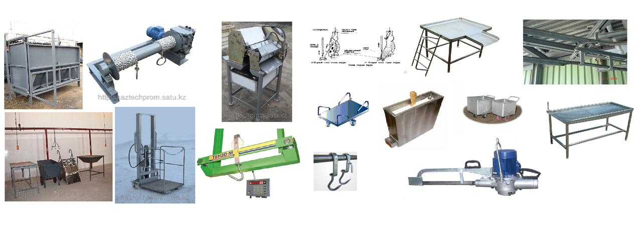 Оборудование для бойни до 30-50 гол КРС (до 10 тн мяса на костях) в смену - фото 1 - id-p57036615