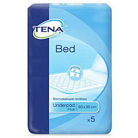 Бір рет қолданылатын сіңіргіш жаялықтар Tena Bed Plus 60*90 5 дана