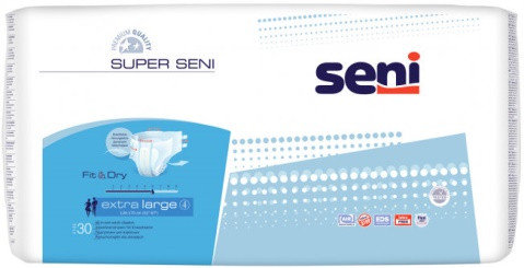 Подгузники д/взрослых Super Seni Extra Large 30 шт , фото 2