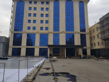 Гидроизоляция паркинга БЦ "Сириус" пвх мембраной "ДЕКОПРАН" 2