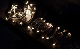 Гирлянда светодиодная струна twinkle light. 10 м. Новогодняя гирлянда Нитка 10 метров, фото 3