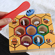 Деревянная игрушка - Пчелиный улей, фото 3