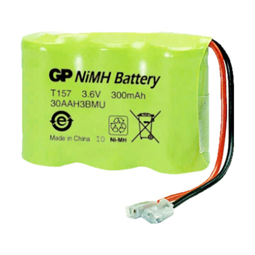 Аккумулятор GP T157 для радиотелефона. 3.6V, 300 mAh аналог Panasonic P-P301 - фото 1 - id-p57096787