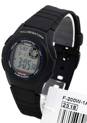 Часы Casio F-200W-1ADF - фото 2 - id-p56980641