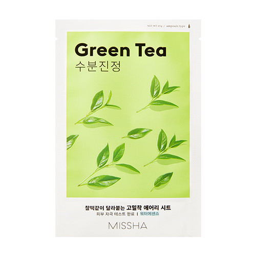 Тканевая маска с экстрактом зеленого чая Airy Fit Sheet Mask (Green Tea)