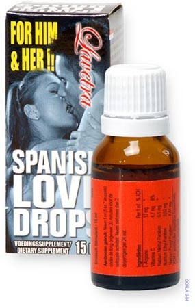 Возбуждающие капли Spanish Love Drops, унисекс, 15 мл