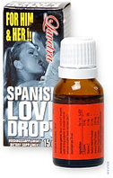 Возбуждающие капли Spanish Love Drops, унисекс, 15 мл