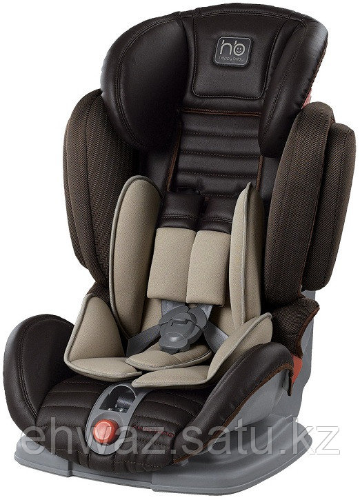 Автокресло Happy Baby Mustang Black (темно-коричневое)