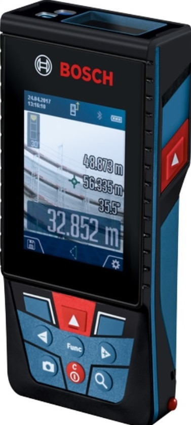 Лазерный дальномер (120 м) Bosch GLM 120 C Professional.