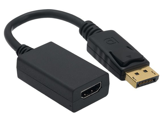 Adapter  Display Port  Male  to HDMI female