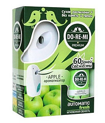 Комплект До-ре-ми Премиум "Зелёное яблоко" 250 мл, авт.диспенсер + 2 батарейки