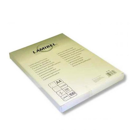 Пленка для ламинирования Fellowes Lamirel А4, 100 мкм, 100 шт., фото 2