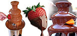 Фонтан шоколадный Chocolat Fondue 40 см. Большой 3 яруса, фото 4