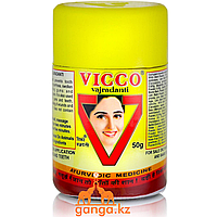 Ваджрадани Викко (Vajradanti VICCO) ш птен жасалған тіс ұнтағы, 50г