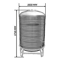 Емкость 1,0 м3 - вертикальная
