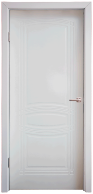 Дверь DL240ДГ, цвет Белая эмаль