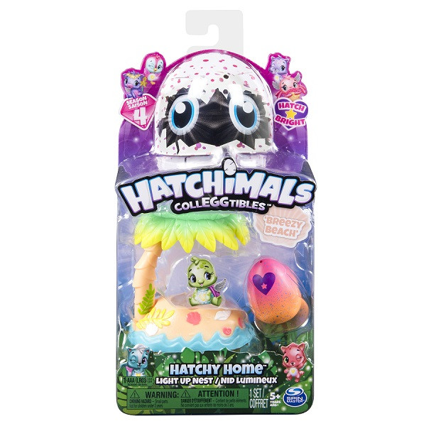 Hatchimals Игровой набор Хетчималс с коллекционныой фигуркой "Домик-гнездо" 19131-3