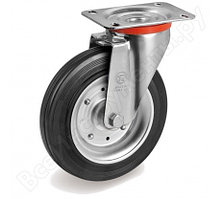 Колесо с вращающейся опорой и пластиной крепления (200 мм; 230 кг) Tellure rota  