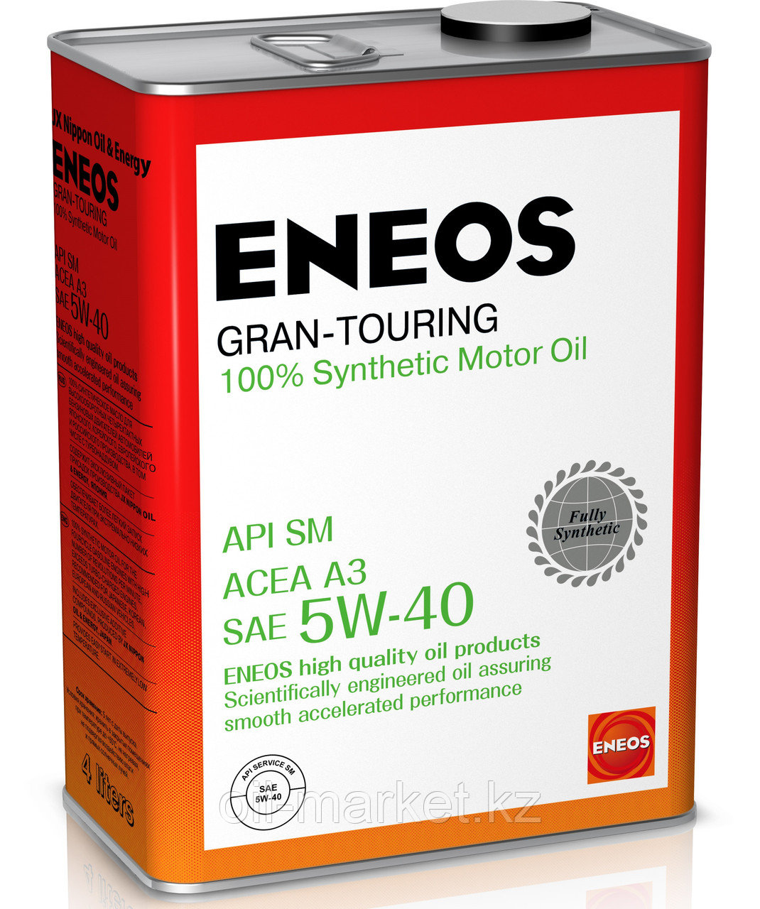 Моторное масло ENEOS GRAN TOURING 5w-40 Synthetic (100%) 4 л