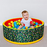 Сухой бассейн с шариками Романа Веселая поляна (зеленый), фото 5