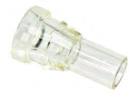 Смотровое стекло-соединитель для короткой сосковой резины
