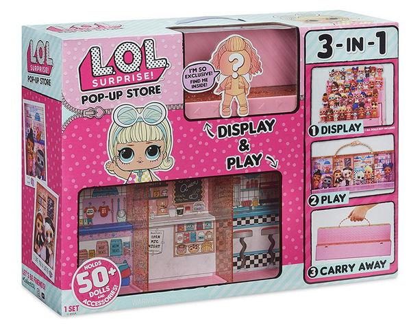 L.O.L. Surprise! Pop-up Store: стенд для всех ваших кукол
